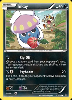 Roaring Skies Inkay #41 card