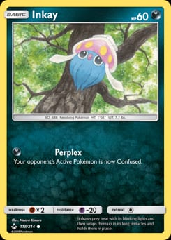 Unbroken Bonds Inkay #118 card