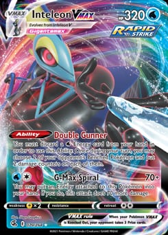 Fusion Strike Inteleon VMAX #79 card