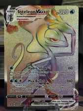 2020 Rebel Clash Inteleon VMAX #195 card