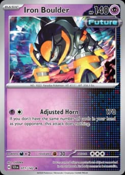 Stellar Crown Iron Boulder #71 card