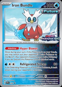 Scarlet & Violet Black Star Promos Iron Bundle #58 card