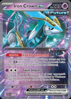 Scarlet & Violet Black Star Promos Iron Crown ex #146 card