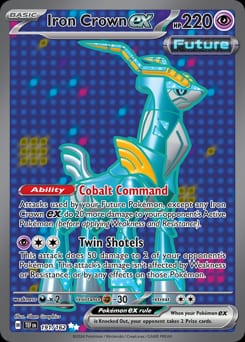 2024 Temporal Forces Iron Crown ex #191 card