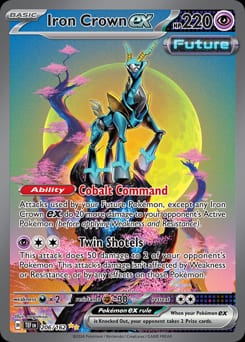 2024 Temporal Forces Iron Crown ex #206 card