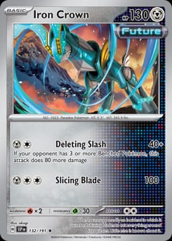 Surging Sparks Iron Crown #132 card