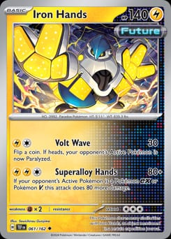 Temporal Forces Iron Hands #61 card