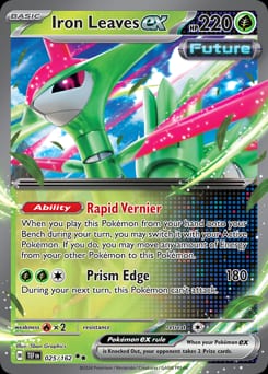Temporal Forces Iron Leaves ex #25 card