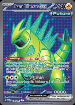 2024 Twilight Masquerade Iron Thorns ex #196 card