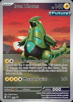 Scarlet & Violet Black Star Promos Iron Thorns #98 card