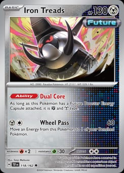 Temporal Forces Iron Treads #118 card