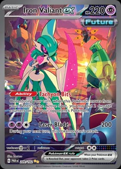 Paradox Rift Iron Valiant ex #249 card