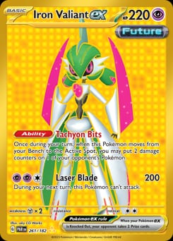 Paradox Rift Iron Valiant ex #261 card