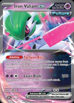Scarlet & Violet Black Star Promos Iron Valiant ex #68 card