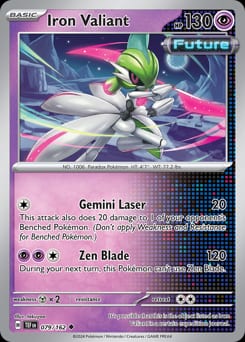 Temporal Forces Iron Valiant #79 card