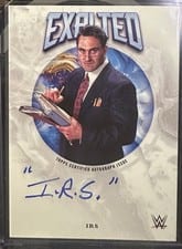 2025 Topps Exalted WWE Wrestling Exalted Autographs IRS #EXT-IRS card