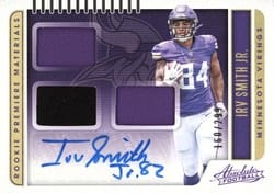 2019 Panini Absolute Base Set Irv Smith Jr #221 card