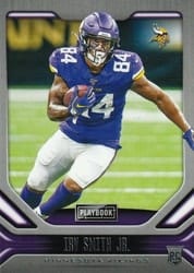 2019 Panini Playbook Base Set Irv Smith Jr #140 card
