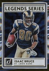 2020 Donruss Legends Series Isaac Bruce #LS-IB card