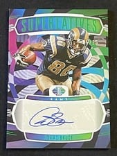 2022 Panini Illusions Superlatives Isaac Bruce #SS-IB card