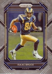 2022 Panini Prizm Base Set Isaac Bruce #168 card