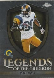 2025 Topps Chrome Legends of the Gridiron Isaac Bruce #LOG-26 card