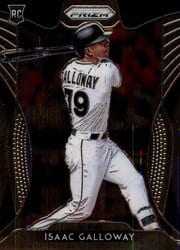 2019 Panini Prizm Base Set Isaac Galloway #202 card