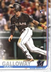 2019 Topps Base Set Isaac Galloway #683 card
