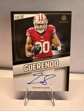 2024 Panini Luminance Year One Signatures RPS Isaac Guerendo #YOS-IGO card