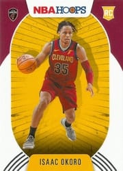 2020-21 Hoops Base Set Isaac Okoro #244 card