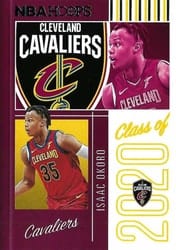 2020-21 Hoops Class of 2020 Isaac Okoro #14 card