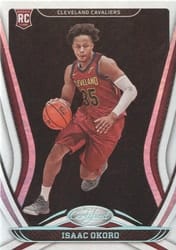 2020-21 Panini Certified Base Set Isaac Okoro #196 card