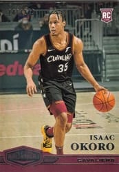 2020-21 Panini Chronicles Base Set Isaac Okoro #317 card