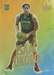 2020-21 Panini Court Kings Base Set Isaac Okoro #189 card