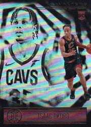 2020-21 Panini Illusions Base Set Isaac Okoro #161 card