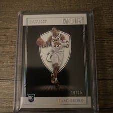 2020-21 Panini Noir Base Set Isaac Okoro #152 card