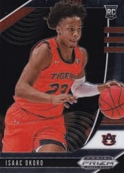 2020 Panini Prizm Draft Picks Base Set Isaac Okoro #4 card