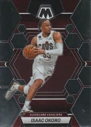 2022-23 Panini Mosaic Base Set Isaac Okoro #45 card