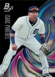 2018 Bowman Platinum Top Prospects Isaac Paredes #TOP-70 card