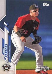 2020 Topps Pro Debut Base Set Isaac Paredes #PD-17 card