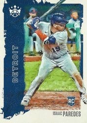 2021 Panini Diamond Kings Base Set Isaac Paredes #43 card