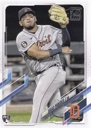 2021 Topps Base Set Isaac Paredes #65 card