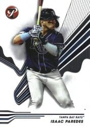 2024 Topps Pristine Base Set Isaac Paredes #217 card