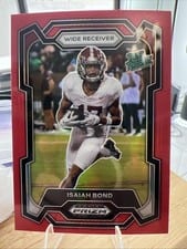 2024 Panini Prizm Draft Picks Base Set Isaiah Bond #184 card