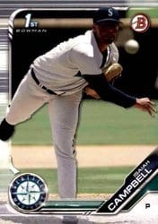 2019 Bowman Draft Base Set Isaiah Campbell #BD-11 card