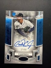 2024 Topps Tier One Break Out Autographs Isaiah Campbell #BOA-IC card
