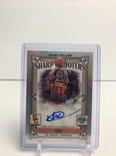 2023-24 Bowman University Chrome Sharp Shooters Autographs Isaiah Collier #SSA-IC card
