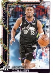 2025-26 Topps Holiday Base Set Isaiah Collier #H105 card