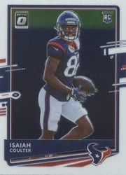 2020 Donruss Optic Base Set Isaiah Coulter #132 card