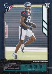 2020 Panini Playbook Base Set Isaiah Coulter #191 card